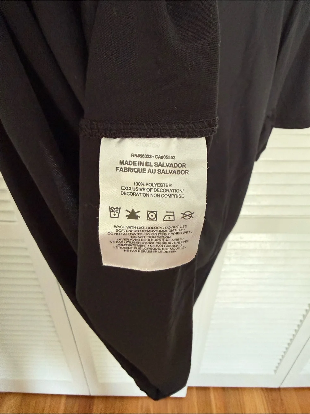 Nike Black Short-Sleeve Dri-FIT Crew Tee